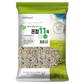 부드러운 현미가 들어있는 혼합 11곡, 2kg, 1개