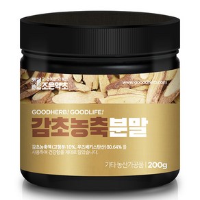 조은약초 감초농축분말, 200g, 1개