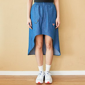 프리키쉬빌딩 SEGU UNBALANCE MIDI SKIRT