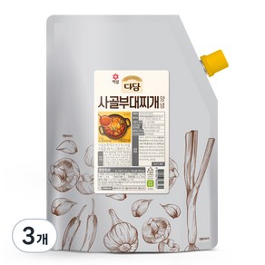 다담 사골부대찌개양념, 2kg, 3개