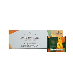 그린너트 오색매일채움견과 믹스넛 500g, 1박스