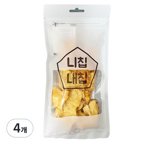 니칩내칩 건조 파인애플, 40g, 4개