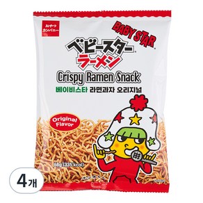 베이비스타 라면과자 오리지널, 68g, 4개