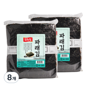 광천김 파래 생김 100p, 150g, 8개