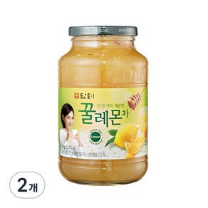 담터 꿀레몬차, 1kg, 2개, 1개입