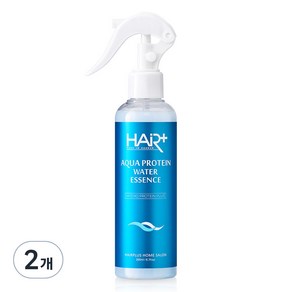 헤어플러스 아쿠아 단백질 워터 에센스 프레시 플로럴 코튼 향, 200ml, 2개