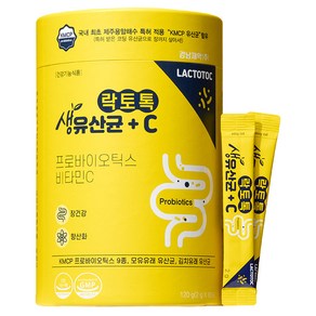 락토톡 생유산균 비타민C 60p