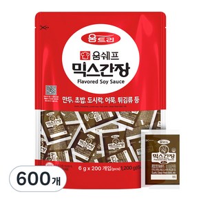 움트리 믹스간장, 6g, 600개