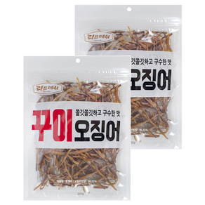 리프레쉬 꽃보다오징어 꾸이 오징어, 2개, 200g
