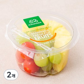 만나 프레시 믹스 파인 포도 방울, 250g, 2개