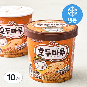 해태아이스크림 호두마루 (냉동), 660ml, 10개