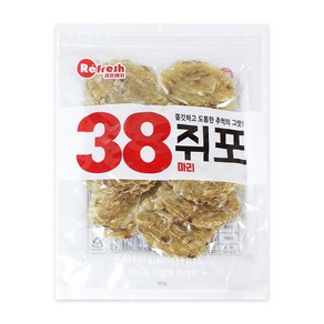 리프레쉬 38마리 쥐포, 360g, 1개