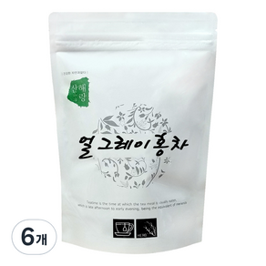 산해랑 얼그레이 홍차, 90g, 1개입, 6개