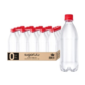 슈가로로 스파클링 사과 ECO 무라벨, 500ml, 20개