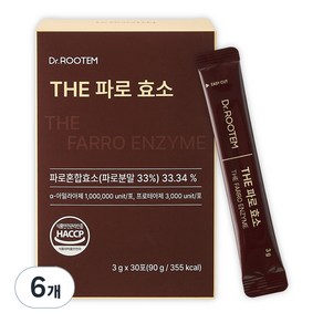 닥터루템 THE 파로 효소 30p, 90g, 6개