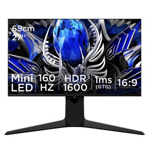 TCL 4K QD Mini LED 게이밍 모니터, 69cm, 27R83U