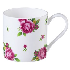 로얄알버트 뉴황실장미 MODERN MUG NCRWTW25842, 1개, WHITE