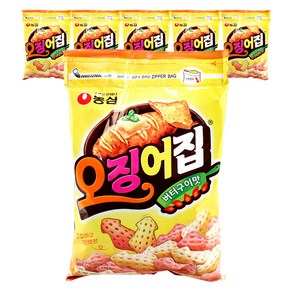 농심 오징어집 버터구이맛, 260g, 6개