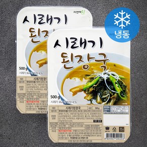 자연에찬 시래기 된장국 (냉동), 500g, 2개