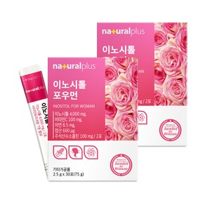 내츄럴플러스 이노시톨 포우먼, 75g, 2개