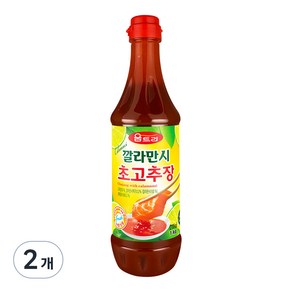 움트리 깔라만시 초고추장, 1kg, 2개