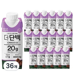 더단백 드링크 초코, 250ml, 36개