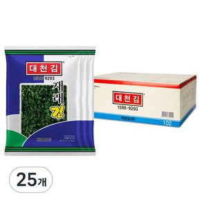 대천김 재래김, 20g, 25개