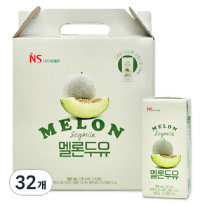 네이처세븐 멜론두유, 190ml, 32개