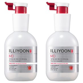 [비건라이프] 일리윤 MD 레드이치 케어 오일, 200ml, 2개