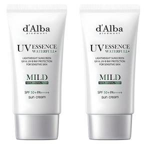 달바 워터풀 마일드 선크림 SPF50+ PA++++, 50ml, 2개