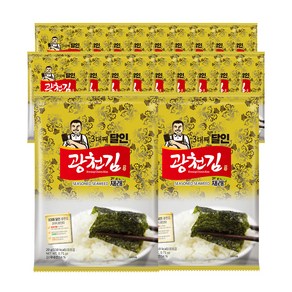 광천김 3대째 달인 재래 전장김, 20g, 20개