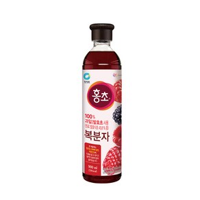 청정원 홍초 복분자, 900ml, 6개