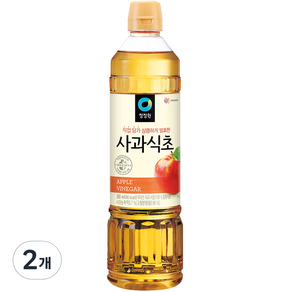 청정원 사과식초, 900ml, 2개