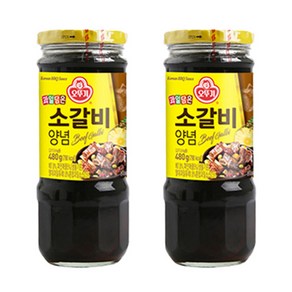 오뚜기 소갈비양념, 480g, 2개