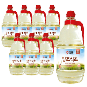 샘표 양조식초, 1.8L, 8개