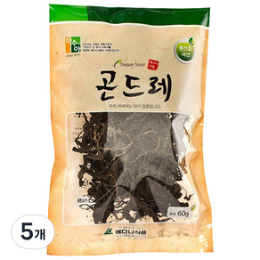 베다니식품 곤드레, 60g, 5개