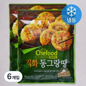 쉐푸드 직화 동그랑땡 (냉동), 405g, 6개입