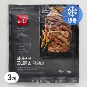 하이포크 도니좋소 떡갈비 (냉동), 480g, 3개