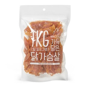 슈퍼츄 일킬로그램 가득담은 강아지 육포, 닭가슴살, 1개, 1kg