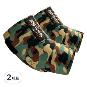 제로투히어로 헬스 카모 팔꿈치 보호대 SIGNATURE, 2세트, Oiginal camo