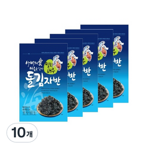 아버지愛마음을담아 멸치새우 돌김자반, 50g, 10개