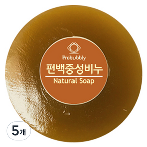 프로버블리 편백 중성비누, 110g, 5개