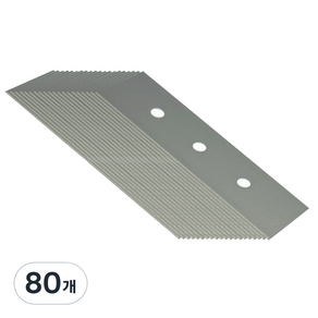 월드크린 원터치 스크래퍼 칼날, 80개