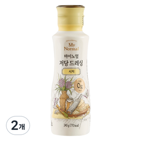 마이노멀 저당 시저 드레싱, 240g, 2개