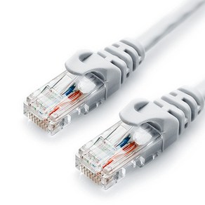 애니포트 고급형 UTP 20m CAT6 랜선 케이블, 그레이, 1개