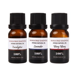 아로하트리즈 에센셜오일 유칼립 투스 + 라벤다 프렌치 + 일랑일랑, 10ml, 1개