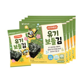 아이배냇 유기 보들 김, 4개, 20g