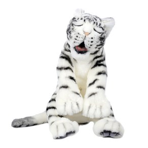 한사토이 동물인형 4798 잠자는 아기백호 Tige Cub White Sleeping, 40cm, 흰색, 1개