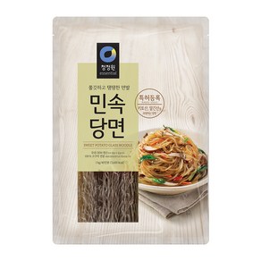 청정원 민속 당면, 1kg, 1개