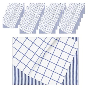 블린 프렌치 다이닝 종이 테이블 매트 400 x 290 mm, 1개입, 24개